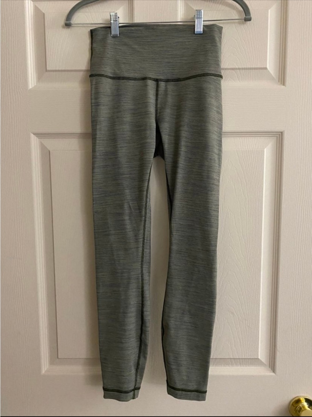 lululemon athletica Kids Heathered Gray High-Waist Leggings